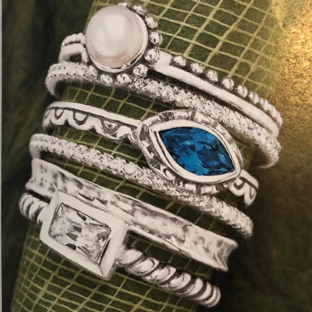 Silpada .925 Sterling Silver “Classic” Stack Ring - image 7